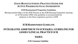 ICH Guidelines